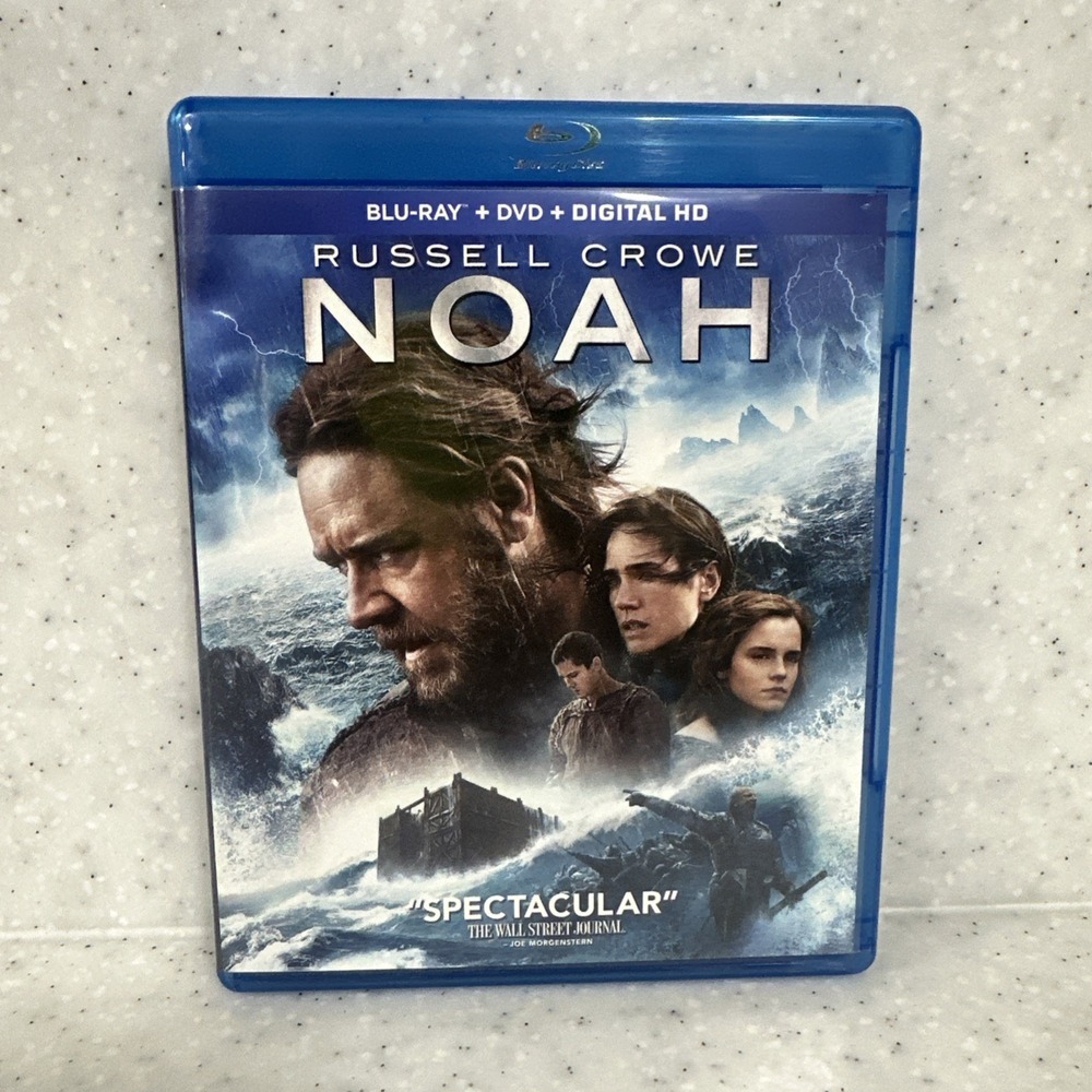 Noah Blu-ray DVD Combo Pack Russell Crowe Emma Watson Darren Aronofsky Movie